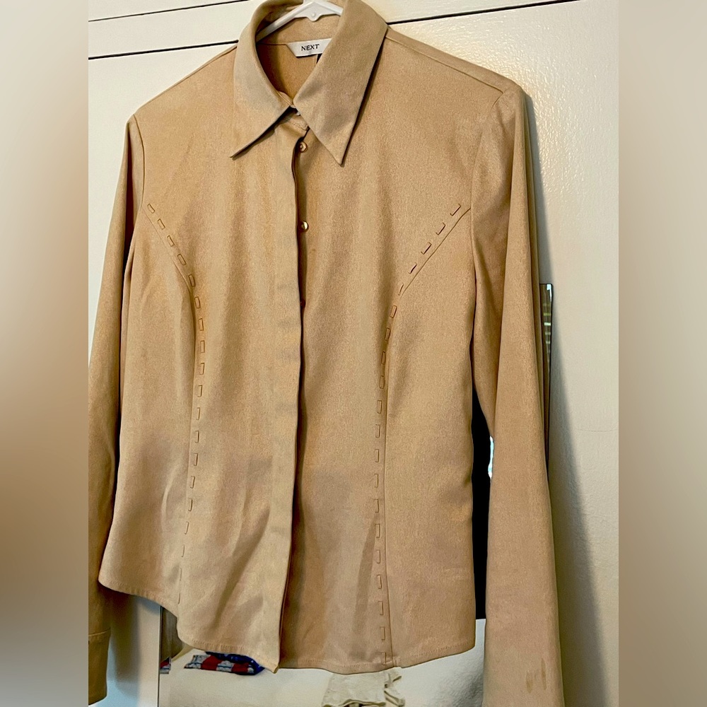 Jacket shirt XS beige
